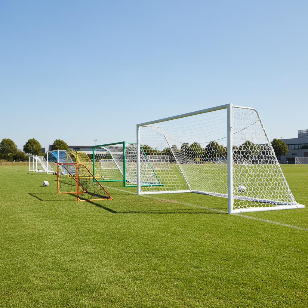 Futbola vārti un tīkli